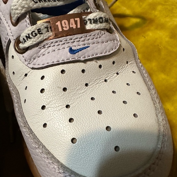 Nike Air Force 1 ‘07’ Jackie Robinson sneakers Size 8 - Picture 4 of 15